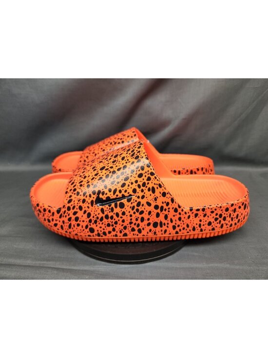 Nike Calm Slide Print NS Slip On Orange Grey Men\'s Size 8 NEW w/TAGS NO BOX! main image 7